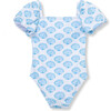 Sea Shell Swimsuit, Blue - One Pieces - 3