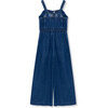 Denim Jumpsuit, Indigo - Rompers - 2