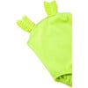 Ruched Swimsuit, Lime - One Pieces - 3