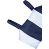 Colorblock Swimsuit, Navy - Two Pieces - 4