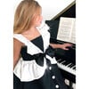 The Tuxedo Dress, Black & White - Dresses - 4