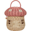 Rattan Mushroom Basket, Musk - Easter Baskets - 1 - thumbnail