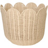 Rattan Tulip Basket, Nude - Storage - 1 - thumbnail