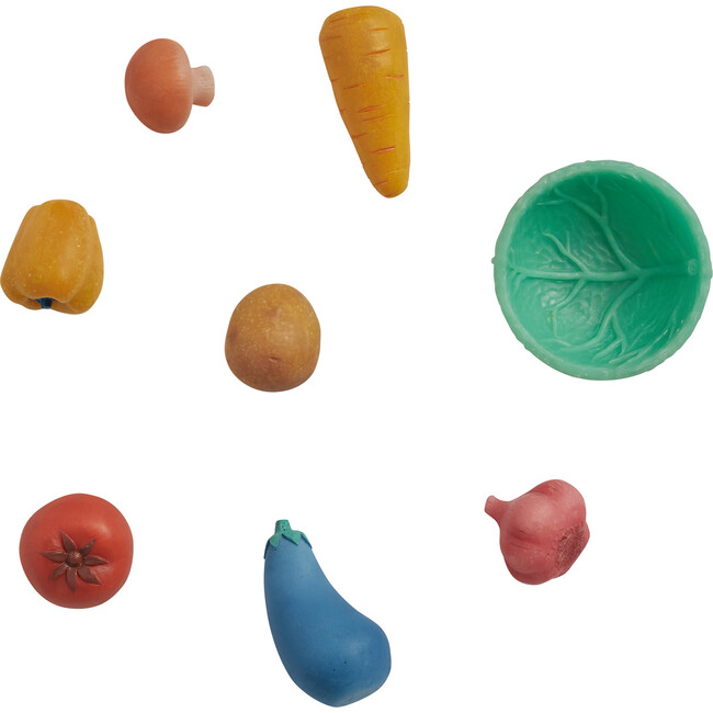 Tubbles Scensory Stones Vibrant Veggies, Multicolors - Developmental Toys - 3
