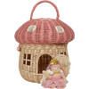 Rattan Mushroom Basket, Musk - Easter Baskets - 5