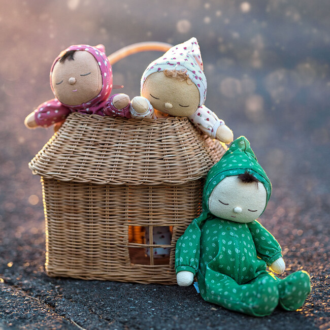 Dozy Dinkum Pudding, Green - Dolls - 4