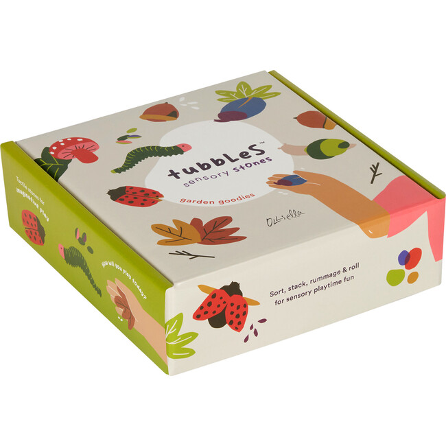 Tubbles Scensory Stones Garden Goodies, Multicolors - Developmental Toys - 6