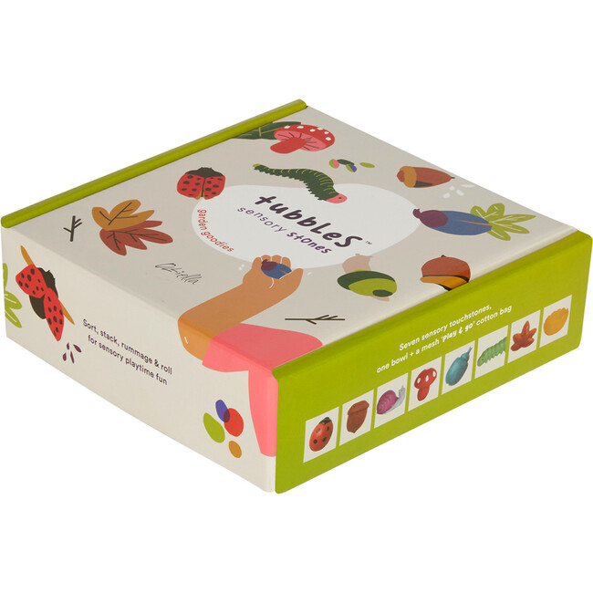 Tubbles Scensory Stones Garden Goodies, Multicolors - Developmental Toys - 8