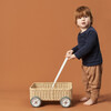 Rattan Wamble Walker, Straw - Push & Pull - 8