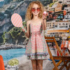 Ditsy Floral Print Sweetheart Neck Dress, Multicolors - Dresses - 2