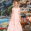 Gingham Smocked 3-Tiered Maxi Dress, Peach - Dresses - 2