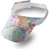 Thalia Floral Print Woven Visor, Multicolors - Two Pieces - 1 - thumbnail
