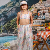 Thalia Floral Print Cuffed Pants, Multicolors - Pants - 2
