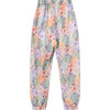 Thalia Floral Print Cuffed Pants, Multicolors - Pants - 3