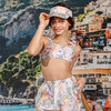 Thalia Floral Print Woven Visor, Multicolors - Two Pieces - 2