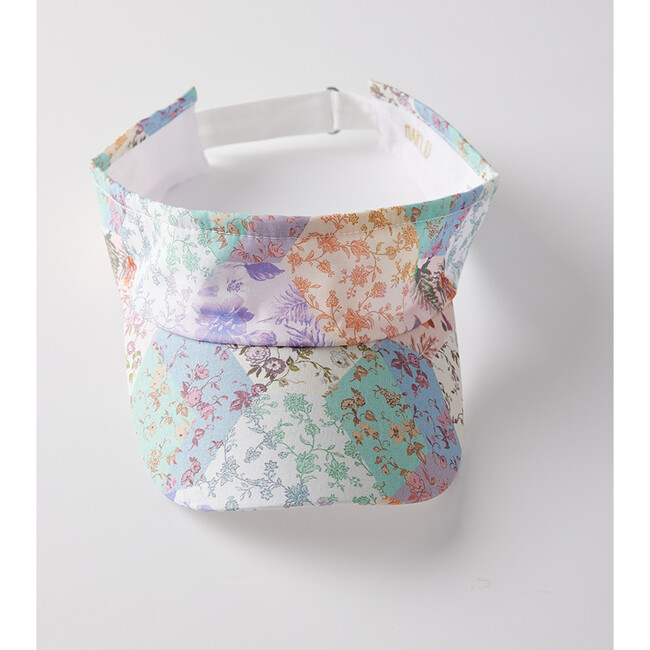 Thalia Floral Print Woven Visor, Multicolors - Two Pieces - 3