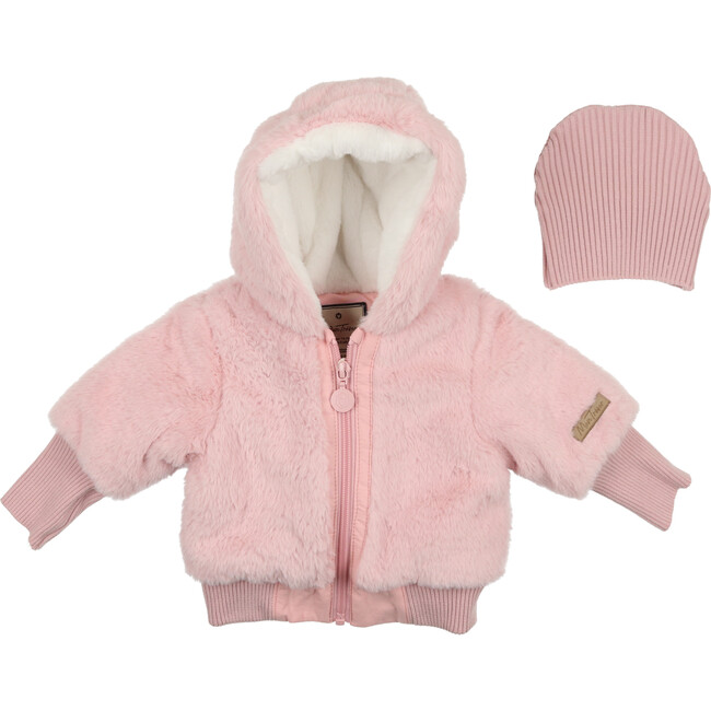 Fur-get-me-not Jacket Gift Set, Pink