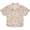 Mini Floral Print Button Down Shirt, Venecia - Shirts - 1 - thumbnail