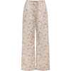 Women's Floral Print Drawstring Pant, Venecia - Pants - 1 - thumbnail