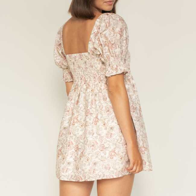 Women's Marcela Floral Print Dress, Venecia - Dresses - 3