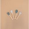 Silicone & Wooden Spoon & Spork Set, Mushroom - Food Storage - 2