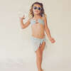 Mini Elasticated Back Sarong, Powder Blue - Cover-Ups - 2