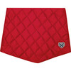 Kids Pullover Puff, Red - Scarves - 1 - thumbnail