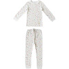 Holiday Dots Long Sleeve Pajamas, Multi - Pajamas - 1 - thumbnail