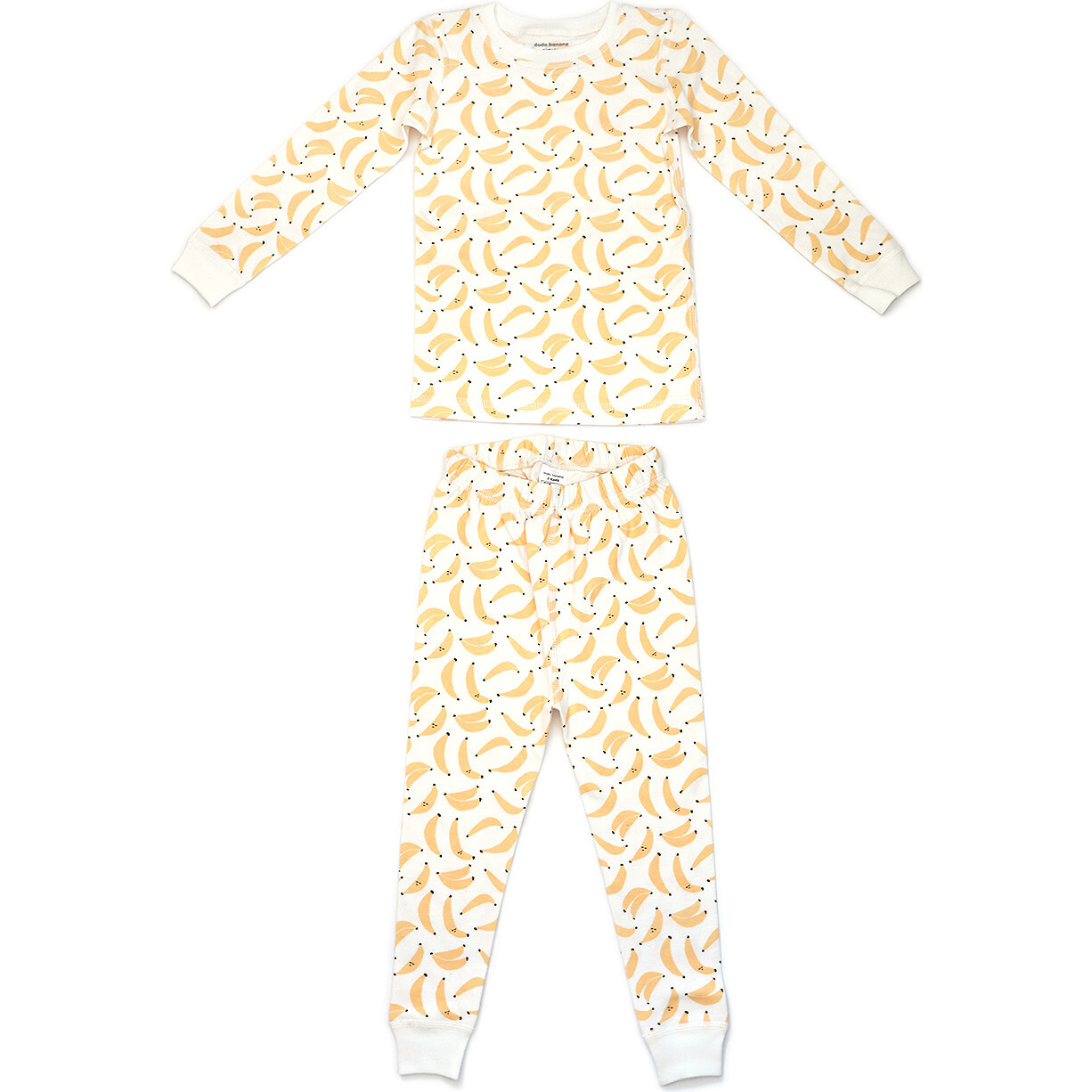 Banana Long Sleeve Pajamas - Pajamas - 1