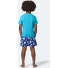 Short Sleeve T-Shirt, Electric Blue - T-Shirts - 3