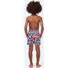 Citrus Swim Trunk, Blue & Rouge - Swim Trunks - 3