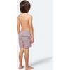 Coral Swim Trunk, Blue & Orange - Swim Trunks - 3