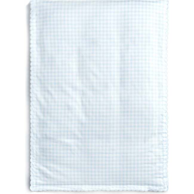 Picnic Gingham Baby Duvet, Blue - Duvet Sets - 2