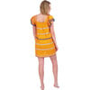 Women's Mini Sandrine Embroidered Dress, Marigold - Dresses - 3