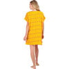 Women's Capucine Mini Caftan Embroidered Dress, Marigold - Cover-Ups - 3