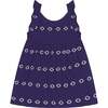 Daphne Flutter Sleeve Dress, Navy - Dresses - 1 - thumbnail