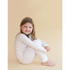 Printed Pajama Set, Pink Stripes - Pajamas - 4