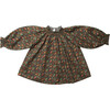 Mother May I Vita Liberty Print Raglan Sleeve Blouse, Brown - Blouses - 1 - thumbnail