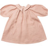 Mother May I Striped Raglan Sleeve Dress, Dusty Rose - Dresses - 1 - thumbnail