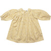 Marbles Feather Meadow Liberty Print Dress, Yellow - Dresses - 1 - thumbnail