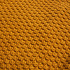 Twister Knit Ribbed Cuff Boxy Cardigan, Mustard - Cardigans - 4