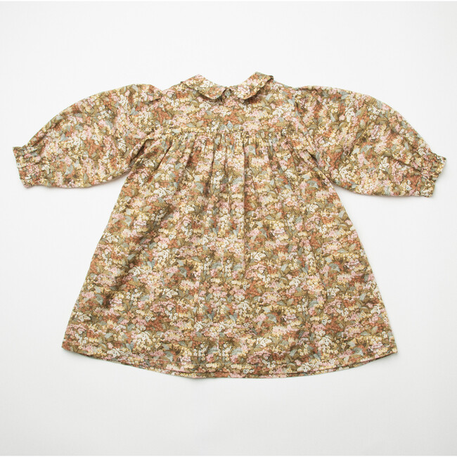 Marbles Evelyn Liberty Print Dress, Beige - Dresses - 4
