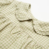 Marbles Mini Check Dress & Skipping Bloomer Set, Pistachio - Dresses - 5