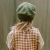 Marlow Check Pinafore, Caramel & Oat - Dresses - 5