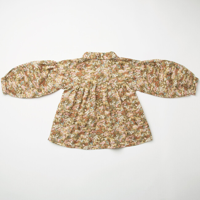 Duck, Duck, Goose Connie Evelyn Liberty Print Blouse, Beige - Blouses - 2