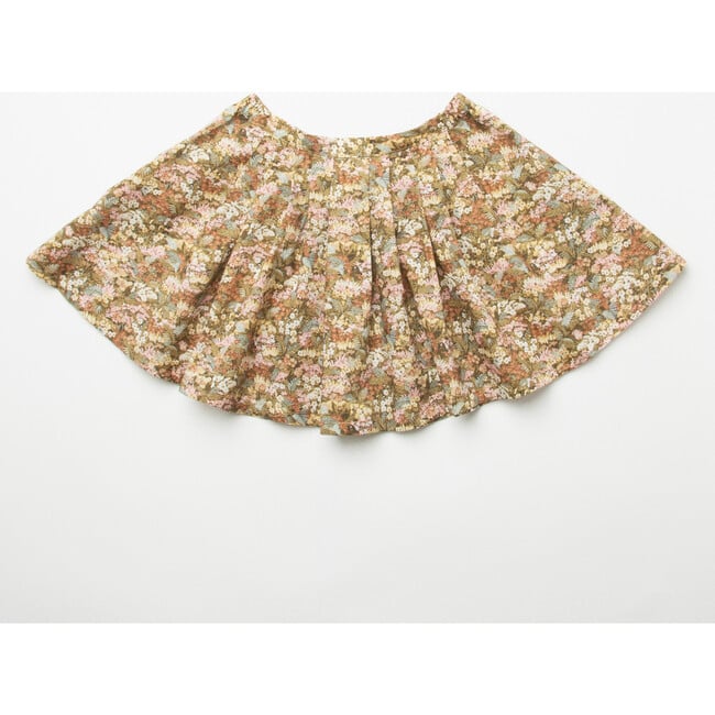 Knock Down Evelyn Liberty Print Ginger Skirt, Beige - Skirts - 5