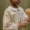 Marbles Feather Meadow Liberty Print Dress & Skipping Bloomer Set, Yellow - Dresses - 7