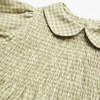 Draughts Mini Check Smocked Yoke Dress, Pistachio - Dresses - 3