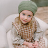 Marlow Check Pinafore, Caramel & Oat - Dresses - 7