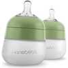 5oz Silicone Bottle - 2 pack, Sage - Bottles - 1 - thumbnail